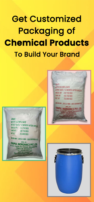 Get Customized Packaging of Chemical Products