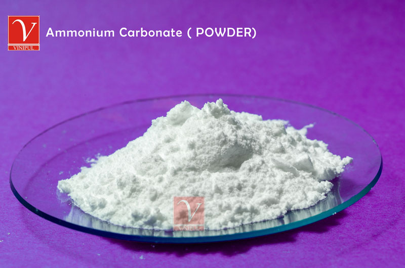Ammonium Carbonate Powder manufacturer, supplier and exporter in India